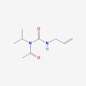molecular formula C9H16N2O2 B8063432 Allyl-isopropyl-acetylharnstoff 