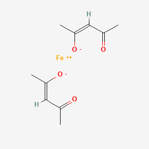 molecular formula C10H14FeO4 B8063510 Bis(pentane-2,4-dionato-O,O')iron 