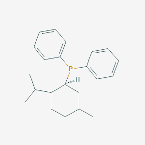 molecular formula C22H29P B8063550 (3S)-3-(Diphenylphosphino)-p-menthane 