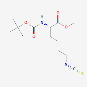 methyl (2S)-6-isothiocyanato-2-[(2-methylpropan-2-yl)oxycarbonylamino]hexanoate