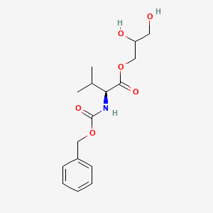 molecular formula C16H23NO6 B8063752 1-O-(N-CBz-L-valyl)glycerol 