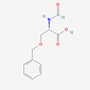 molecular formula C11H13NO4 B8063792 For-ser(bzl)-OH 