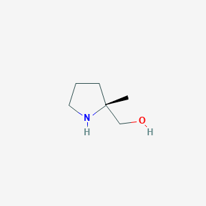 molecular formula C6H13NO B8063846 (R)-(2-methylpyrrolidin-2-yl)methanol 