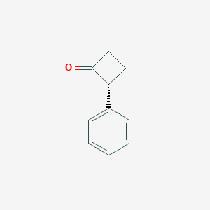 molecular formula C10H10O B8063891 (2R)-2-phenylcyclobutan-1-one 