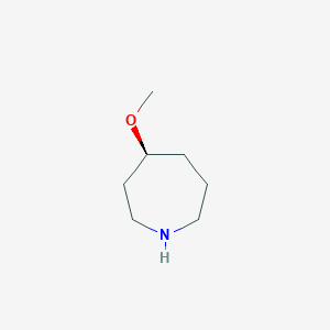 molecular formula C7H15NO B8063976 (S)-4-Methoxy-azepane 
