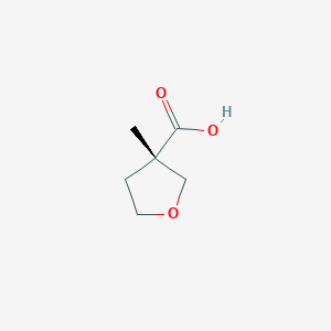 (3S)-3-Methyltetrahydrofuran-3-carboxylic acid