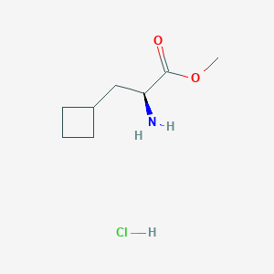 (S)-Methyl 2-amino-3-cyclobutylpropanoate HCl