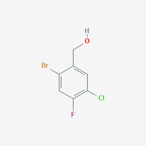 (2-Bromo-5-chloro-4-fluorophenyl)methanol