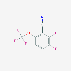 2,3-Difluoro-6-(trifluoromethoxy)benzonitrile