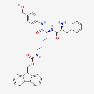 molecular formula C37H40N4O5 B8064516 Phe-Lys(Fmoc)-PAB 