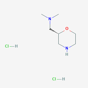 (R)-N,N-Dimethyl-2-morpholinemethanamine 2hcl