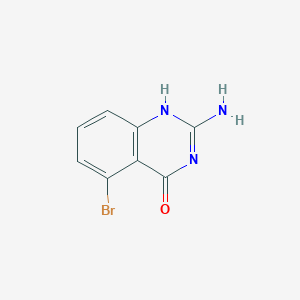 molecular formula C8H6BrN3O B8064571 CID 23004843 