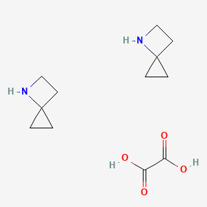 4-Azaspiro[2.3]hexane;oxalic acid