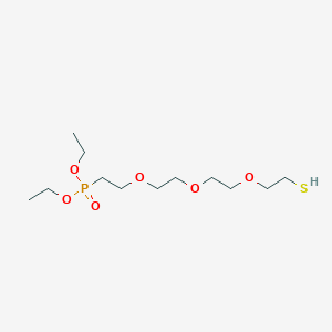 Thiol-PEG3-phosphonic acid ethyl ester