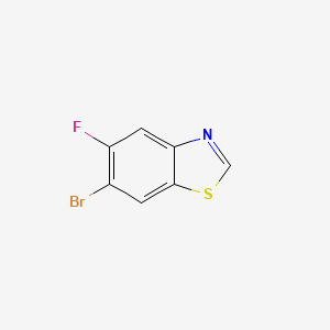 6-Bromo-5-fluorobenzo[d]thiazole