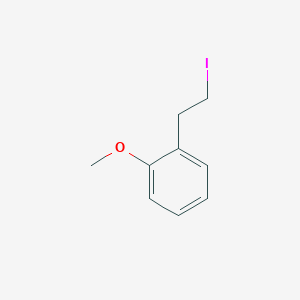 molecular formula C9H11IO B8064772 1-(2-Iodoethyl)-2-methoxybenzene CAS No. 114686-69-0