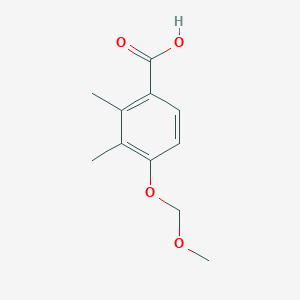 molecular formula C11H14O4 B8064832 4-(Methoxymethoxy)-2,3-dimethylbenzoic Acid 