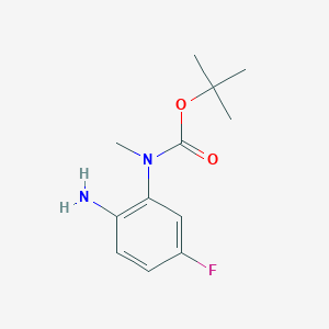 N2-Boc-N2-methyl-4-fluoro-o-phenylenediamine