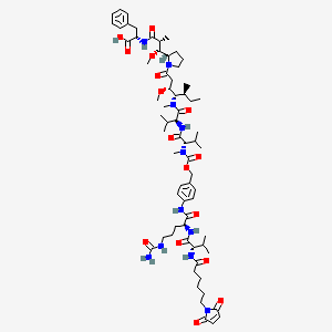 molecular formula C68H103N11O16 B8064967 MC-Val-Cit-PAB-MMAF 
