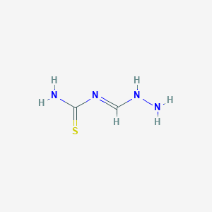 molecular formula C2H6N4S B8065395 (E)-hydrazinylmethylidenethiourea 