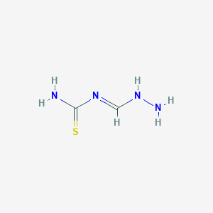 molecular formula C2H6N4S B8065395 Thiourea, N-(aminoiminomethyl)- 