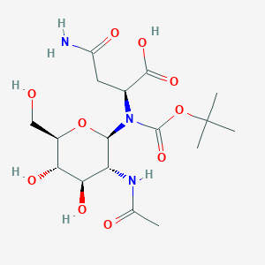 molecular formula C17H29N3O10 B8065423 L-Asparagine, N-[2-(acetylamino)-2-deoxy- 
