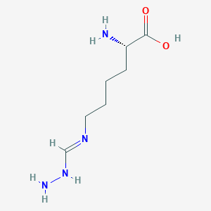 molecular formula C7H16N4O2 B8065428 n6-(Aminoiminomethyl)lysine 
