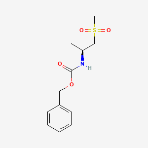 (S)-Benzyl (1-(methylsulfonyl)propan-2-yl)carbamate