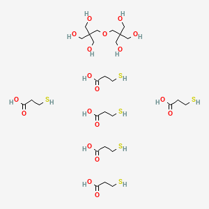 molecular formula C28H58O19S6 B8065605 dipentaerythritol hexa(3-mercaptopropionate) 