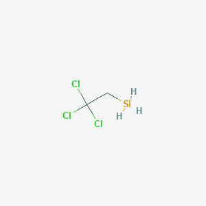 molecular formula C2H5Cl3Si B8065631 2,2,2-Trichloroethylsilane 