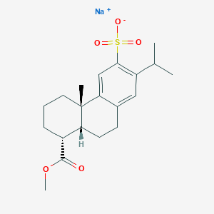 molecular formula C20H27NaO5S B8065636 CID 163521 