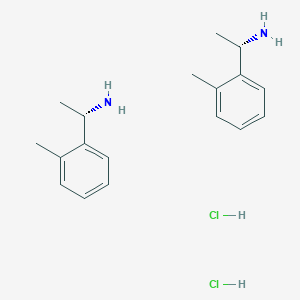 molecular formula C18H28Cl2N2 B8065816 (S)-1-O-TOLYLETHANAMINE-HCl 