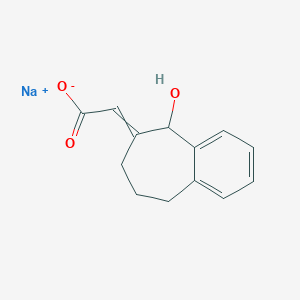 molecular formula C13H13NaO3 B8065943 CID 131413 
