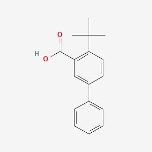4-(tert-Butyl)-[1,1'-biphenyl]-3-carboxylic acid