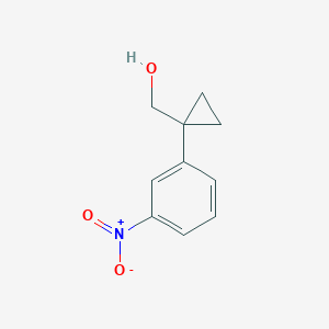(1-(3-Nitrophenyl)cyclopropyl)methanol