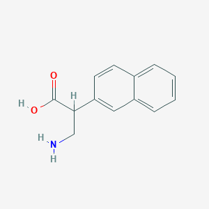 3-Amino-2-(naphthalen-2-yl)propanoic acid