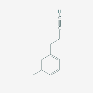 1-(But-3-yn-1-yl)-3-methylbenzene