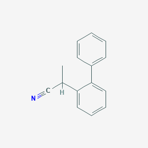 2-(2-Phenylphenyl)propanenitrile