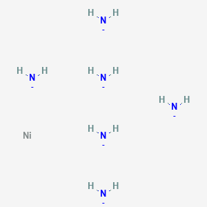 molecular formula Cl2H18N6Ni B080663 叠氮化镍 CAS No. 10534-88-0