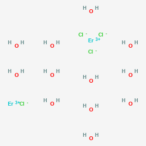 molecular formula Cl4Er2H24O12+2 B8066451 Erbium(3+);tetrachloride;dodecahydrate 