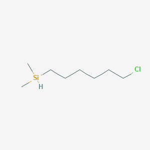 molecular formula C8H19ClSi B8066620 Dimethylhexylsilylchloride 