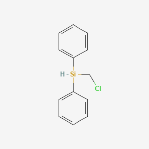 molecular formula C13H13ClSi B8066679 Silane, (chloromethyl)diphenyl- 