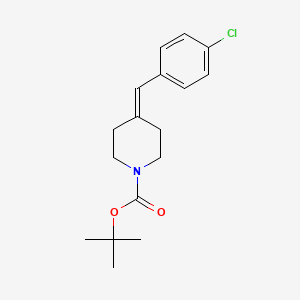 Tert-butyl 4-(4-chlorobenzylidene)piperidine-1-carboxylate