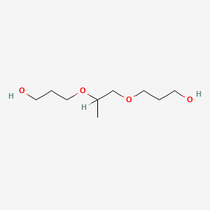 molecular formula C9H20O4 B8066744 3,3'-[Propane-1,2-diylbis(oxy)]di(propan-1-ol) 
