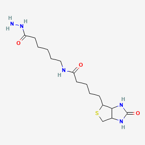 N-(6-Hydrazino-6-oxohexyl)-5-(hexahydro-2-oxo-1H-thieno[3,4-d]imidazole-4-yl)pentanamide