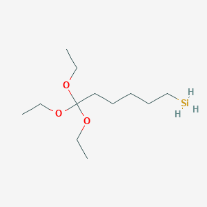molecular formula C12H28O3Si B8066753 6,6,6-Triethoxyhexylsilane 