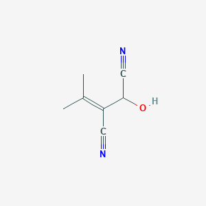 molecular formula C7H8N2O B8066775 Isopropylidenmalonitril 