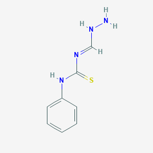 molecular formula C8H10N4S B8066784 Thiourea, N-(aminoiminomethyl)-N'-phenyl- 