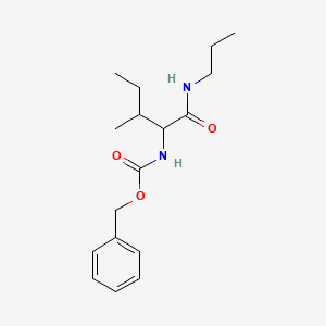 molecular formula C17H26N2O3 B8067035 N-Propyl L-Z-isoleucinamide 