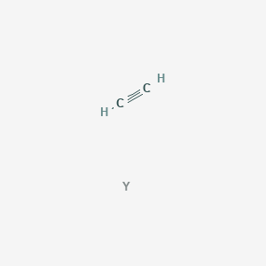 molecular formula C2H2Y B8067057 Acetylene;yttrium 